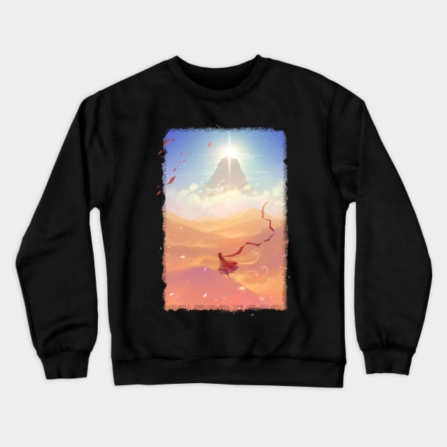 Journey Crewneck Sweatshirt by SoniaMatas